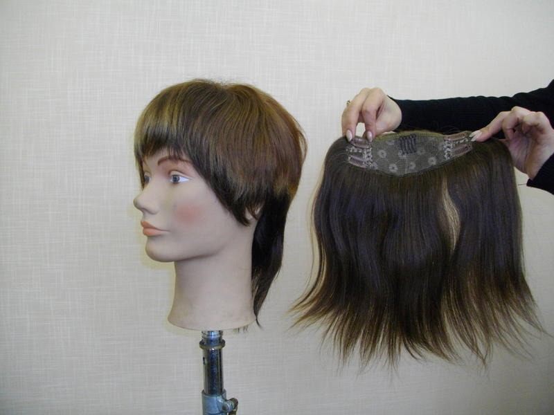 Как делают парики из искусственных волос